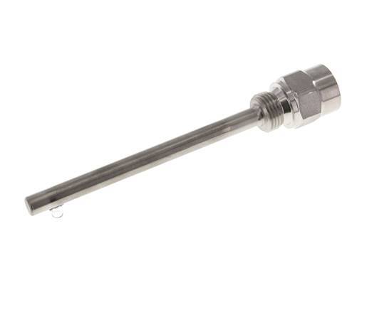 Stainless Steel G 1/2 Inch Thermowell for 160mm Stem Max 600°C and 25 Bars