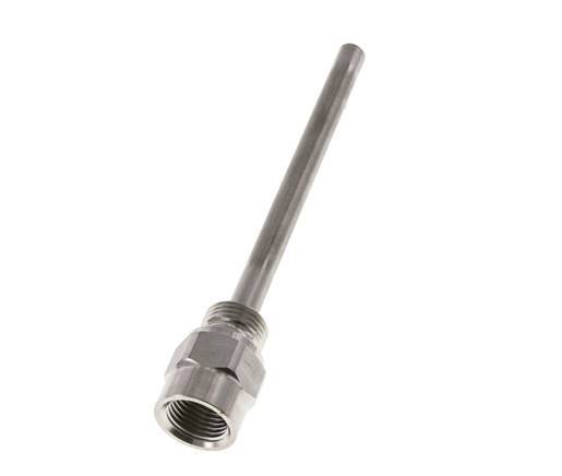Stainless Steel G 1/2 Inch Thermowell for 160mm Stem Max 600°C and 25 Bars