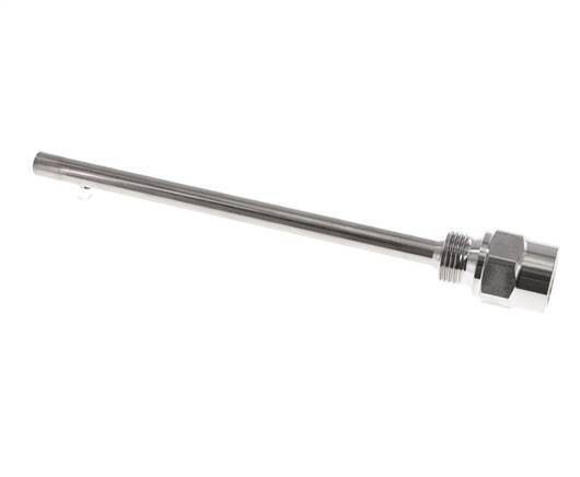 Stainless Steel G 1/2 Inch Thermowell for 200mm Stem Max 600°C and 25 Bars