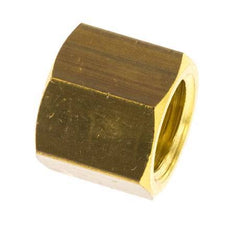 M10x1 x 6mm Brass Union nut for Compression fitting [10 Pieces]