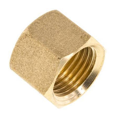 M16x1.5 x 10mm Brass Union nut for Compression fitting [5 Pieces]