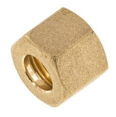 M16x1.5 x 10mm Brass Union nut for Compression fitting [5 Pieces]