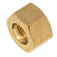 M22x1.5 x 16mm Brass Union nut for Compression fitting [2 Pieces]