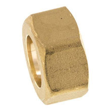 M30x1.5 x 22mm Brass Union nut for Compression fitting