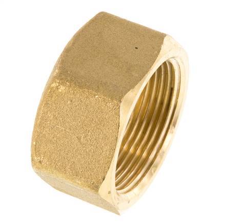 M30x1.5 x 22mm Brass Union nut for Compression fitting