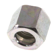 M12x1 x 8LL Zinc plated Steel Union nut for Cutting ring [20 Pieces]