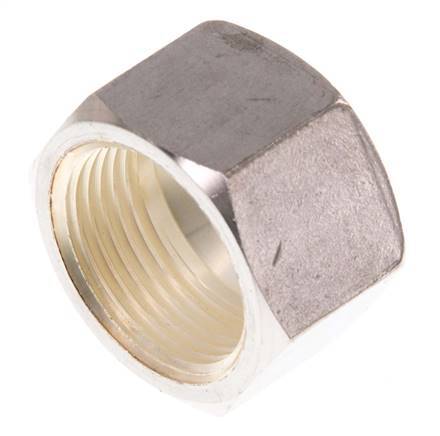 M22x1.5 x 15L Stainless steel Union nut for Compression ring