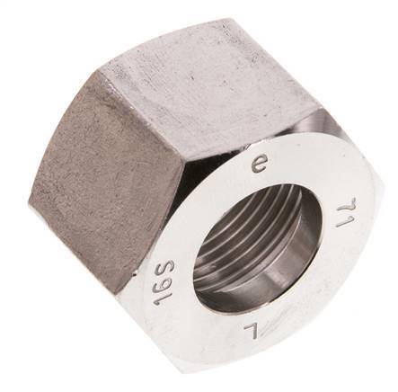 M24x1.5 x 16S Stainless steel Union nut for Cutting ring