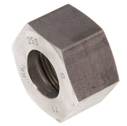 M36x2.0 x 25S Stainless steel Union nut for Cutting ring