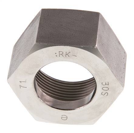 M42x2 x 30S Stainless steel Union nut for Cutting ring