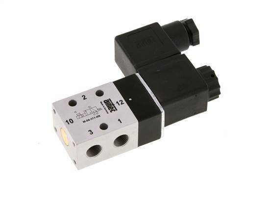 3/2 G1/8'' NC Solenoid Valve 230V AC 2.5-10bar/35.0-140psi Airtec