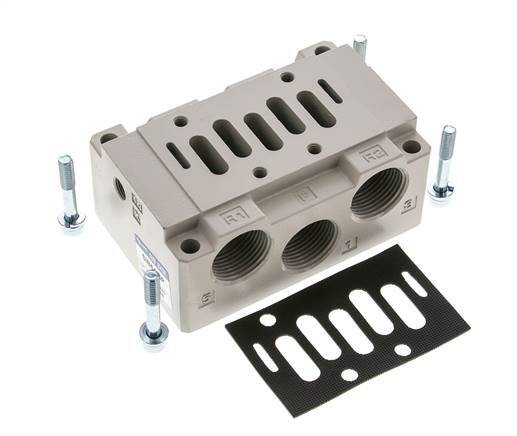 Sub-Base ISO 5599-1 Size 2 G 3/4''