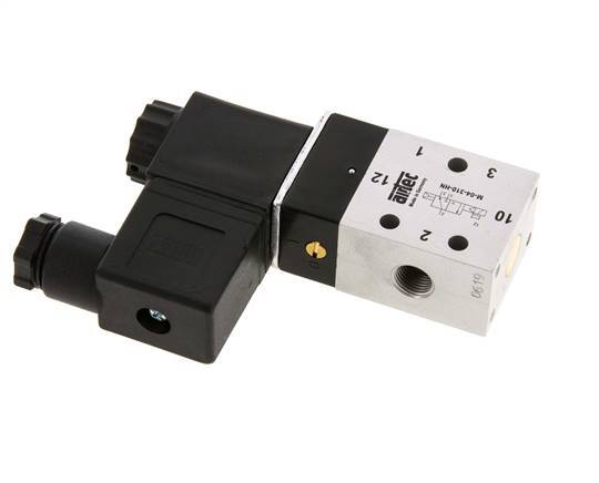 3/2 G1/8'' NO Solenoid Valve 24V AC 2-10bar/28-140psi Airtec