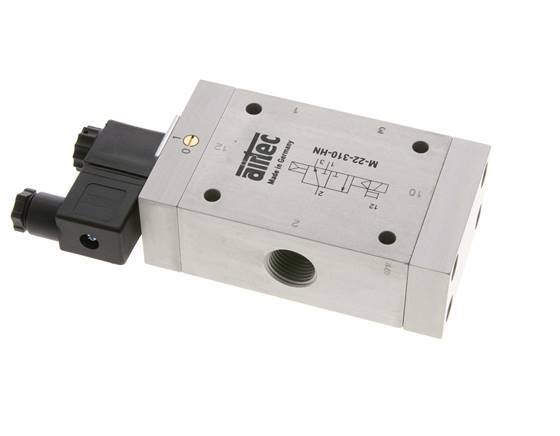 3/2 G1/2'' NC Solenoid Valve 24V AC 1-10bar/14-140psi Airtec