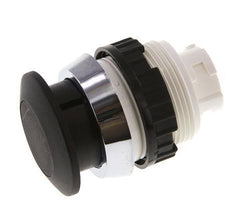 Actuator Attachment 30mm Palm Button Black