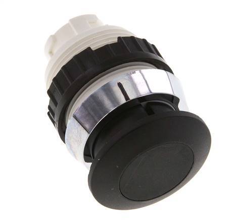 Actuator Attachment 30mm Palm Button Black