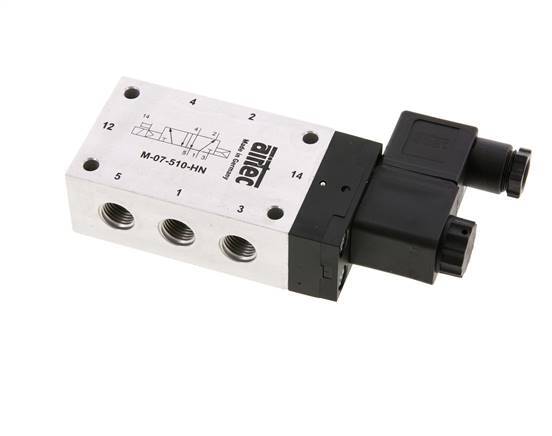 5/2 G1/4'' Solenoid Valve 24V AC 1.5-10bar/21.0-140psi Airtec