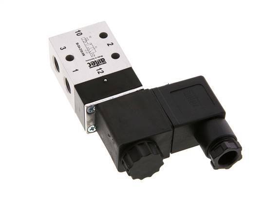 3/2 G1/8'' NO Solenoid Valve 12V DC 2-10bar/28-140psi Airtec