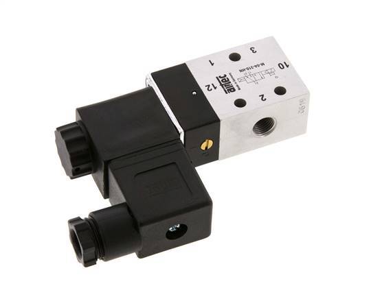 3/2 G1/8'' NO Solenoid Valve 12V DC 2-10bar/28-140psi Airtec