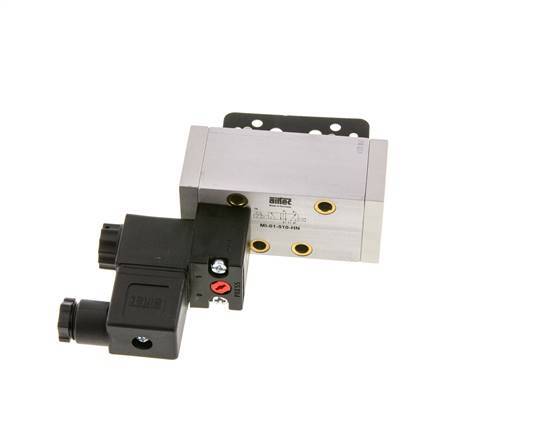 5/2 ISO 5599-1 Solenoid Valve 230V AC 2-10bar/28-140psi Airtec