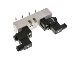 5/3 ISO 5599-1 Center Closed Solenoid Valve 230V AC 2-10bar/28-140psi YPC