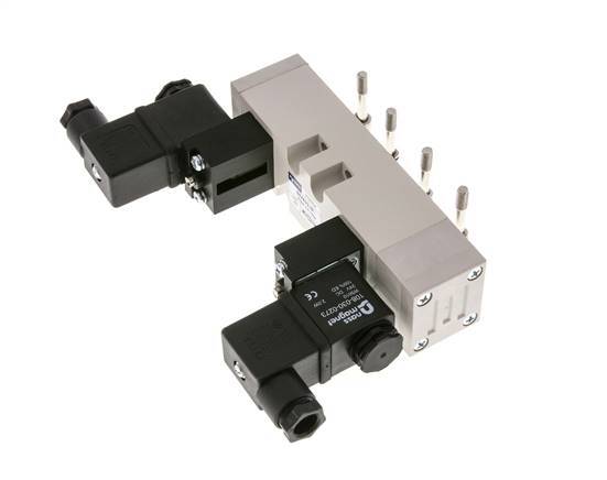 5/3 ISO 5599-1 Center Closed Solenoid Valve 230V AC 2-10bar/28-140psi YPC