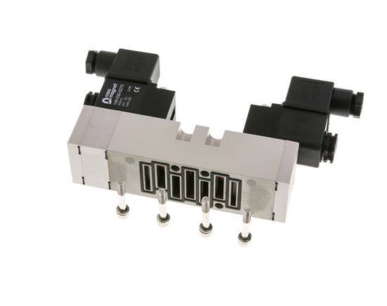 5/3 ISO 5599-1 Center Closed Solenoid Valve 230V AC 2-10bar/28-140psi YPC