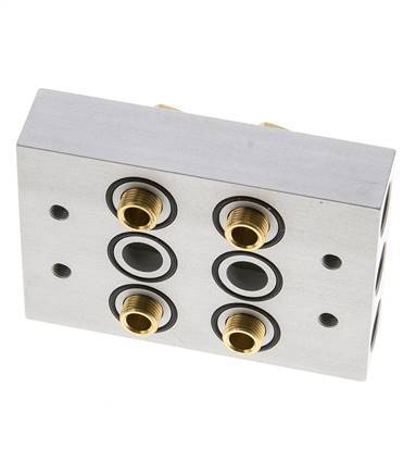 Manifold 2-Station 5/2 5/3way Airtec M05/P05