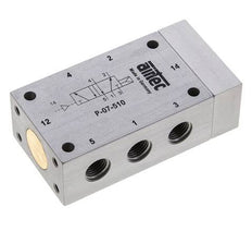 5/2 G1/4'' Air Pilot Valve ATEX 1.5-10bar/21.0-140psi Airtec