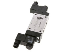 5/3 G1/4'' Exhaust Center Solenoid Valve 12V DC 3-8bar/42-112psi Airtec