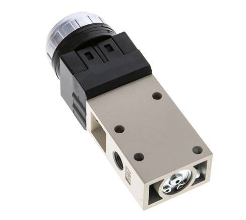 3/2 G1/8'' Push Button Valve Red 0-8bar/0-112psi YPC