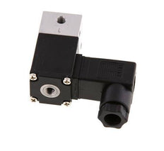 3/2 M5 NC Solenoid Valve 24V DC -0.95-8bar/-13.2-112psi Airtec