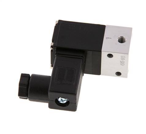 3/2 M5 NC Solenoid Valve 24V DC -0.95-8bar/-13.2-112psi Airtec