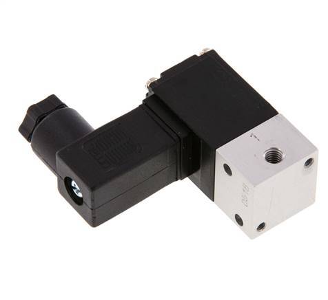 3/2 M5 NC Solenoid Valve 24V DC -0.95-8bar/-13.2-112psi Airtec