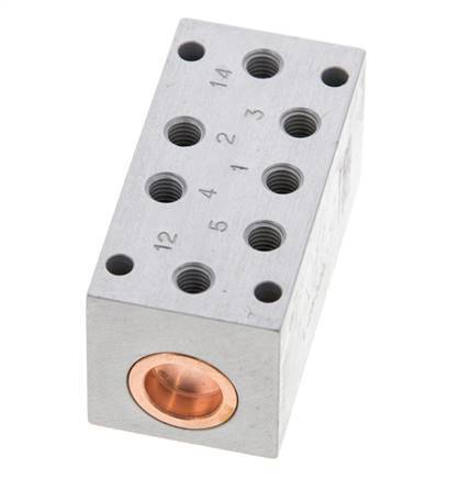 5/2 M5 Bistable Air Pilot Valve 0-10bar/0-140psi Airtec