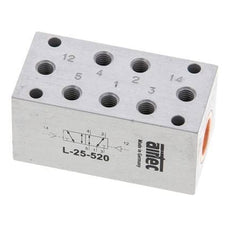 5/2 M5 Bistable Air Pilot Valve 0-10bar/0-140psi Airtec