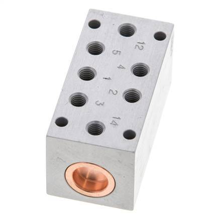 5/2 M5 Bistable Air Pilot Valve 0-10bar/0-140psi Airtec