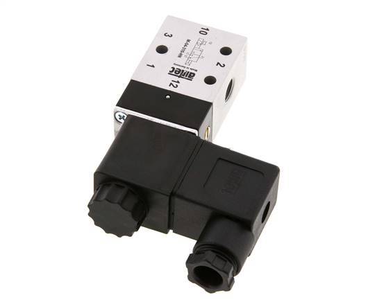 3/2 G1/8'' NO Solenoid Valve 24V DC 2-10bar/28-140psi Airtec
