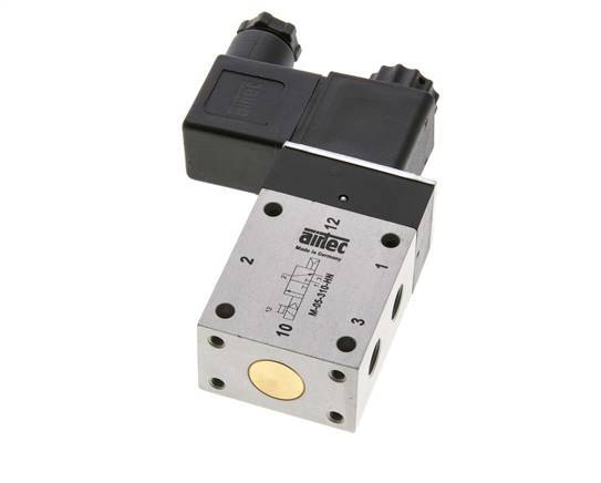 3/2 G1/8'' NO Solenoid Valve 24V AC 2-10bar/28-140psi Airtec