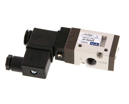 3/2 G1/4'' NO Solenoid Valve 115V AC 1.5-10bar/21.0-140psi YPC