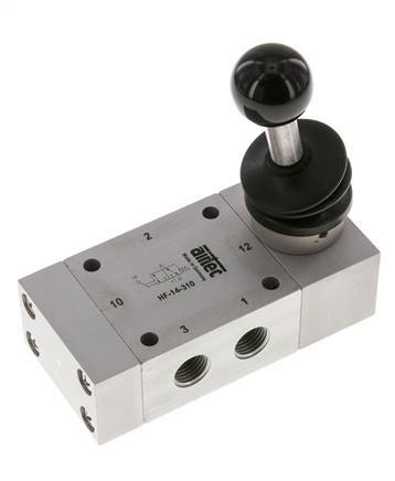 3/2 G1/4'' Hand Lever Valve 0-12bar/0-168psi Airtec