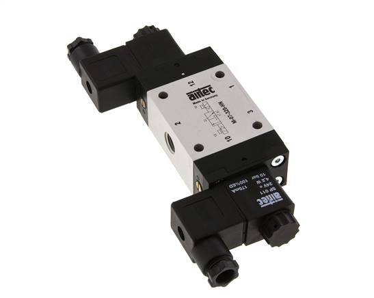 3/2 G1/4'' Bistable Solenoid Valve 230V AC 1.5-10bar/21.0-140psi Airtec