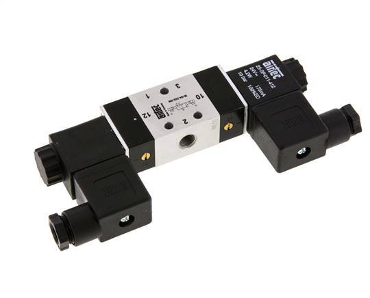 3/2 G1/8'' Bistable Solenoid Valve 230V AC 2.5-10bar/35.0-140psi Airtec