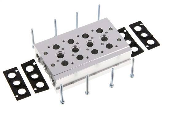 Manifold 4-Station YPC SF2000 5/2 5/3-way