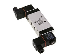 5/3 G1/4'' Exhaust Center Solenoid Valve 24V DC ATEX 3-10bar/42-140psi Airtec