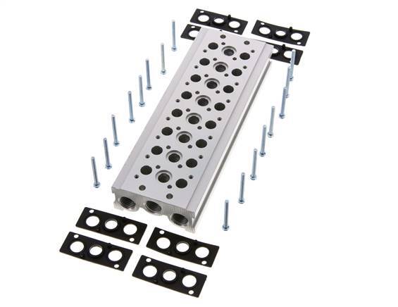 Manifold 8-Station YPC SF2000 5/2 5/3-way