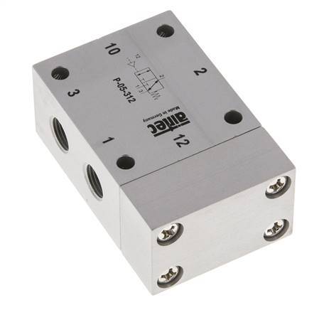 3/2 G1/8'' Air Pilot Valve -0.95-10bar/-13.2-140psi Airtec