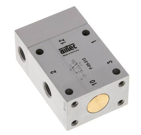 3/2 G1/8'' Air Pilot Valve -0.95-10bar/-13.2-140psi Airtec