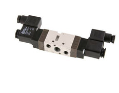 5/2 G1/4'' (G1/8'') Bistable Solenoid Valve 24V DC 1.5-10bar/21.0-140psi YPC