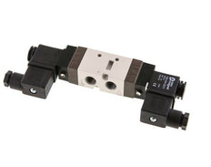5/2 G1/4'' (G1/8'') Bistable Solenoid Valve 24V DC 1.5-10bar/21.0-140psi YPC